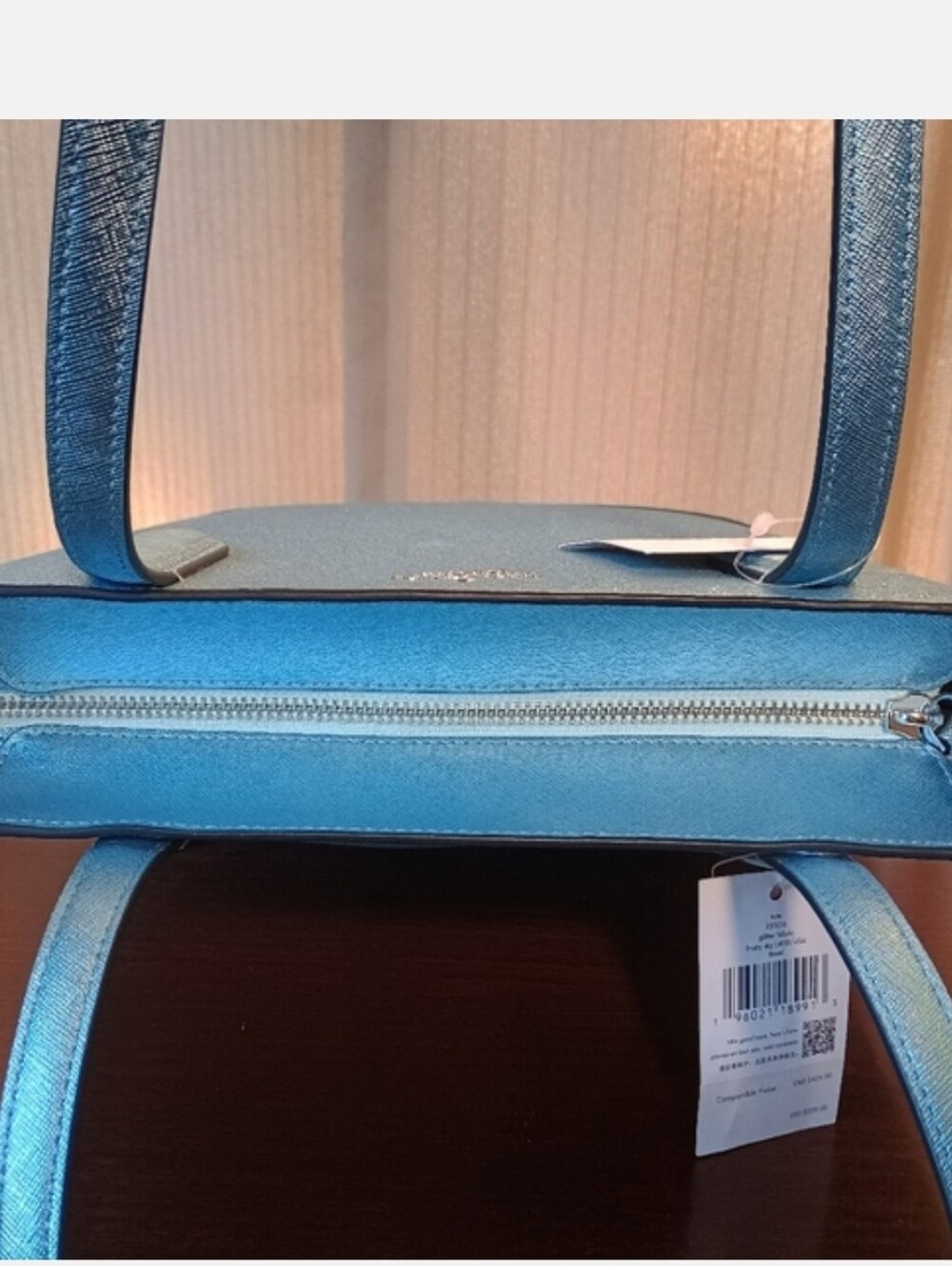 Set 2 New Kate Spade Glitter Frost Large Tote Bag & Glit Frost Wallet Kate Spade - Picture 2 of 8